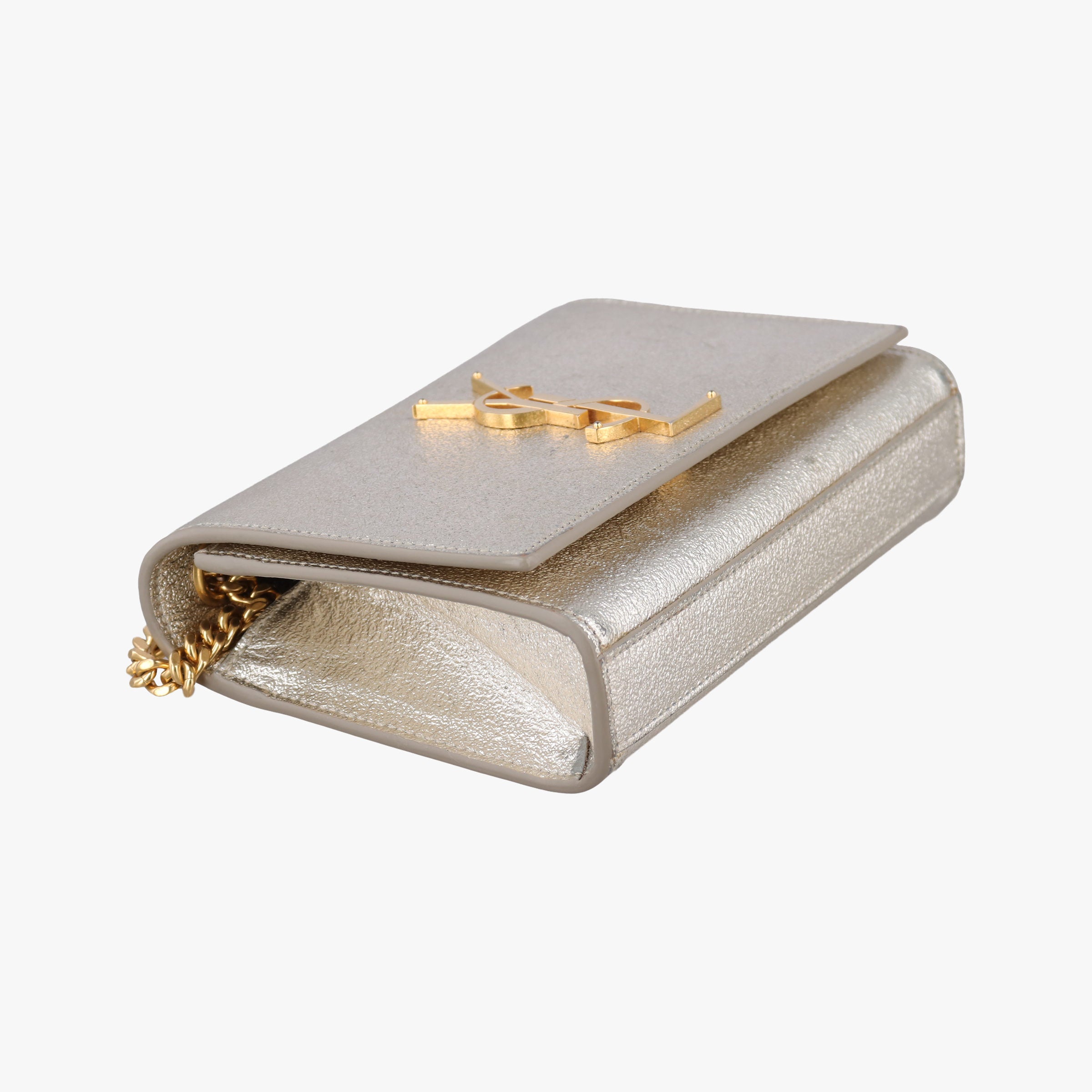 Secondhand Yves Saint Laurent KATE Golden Leather 354121 shoulderbag | stylenewstar