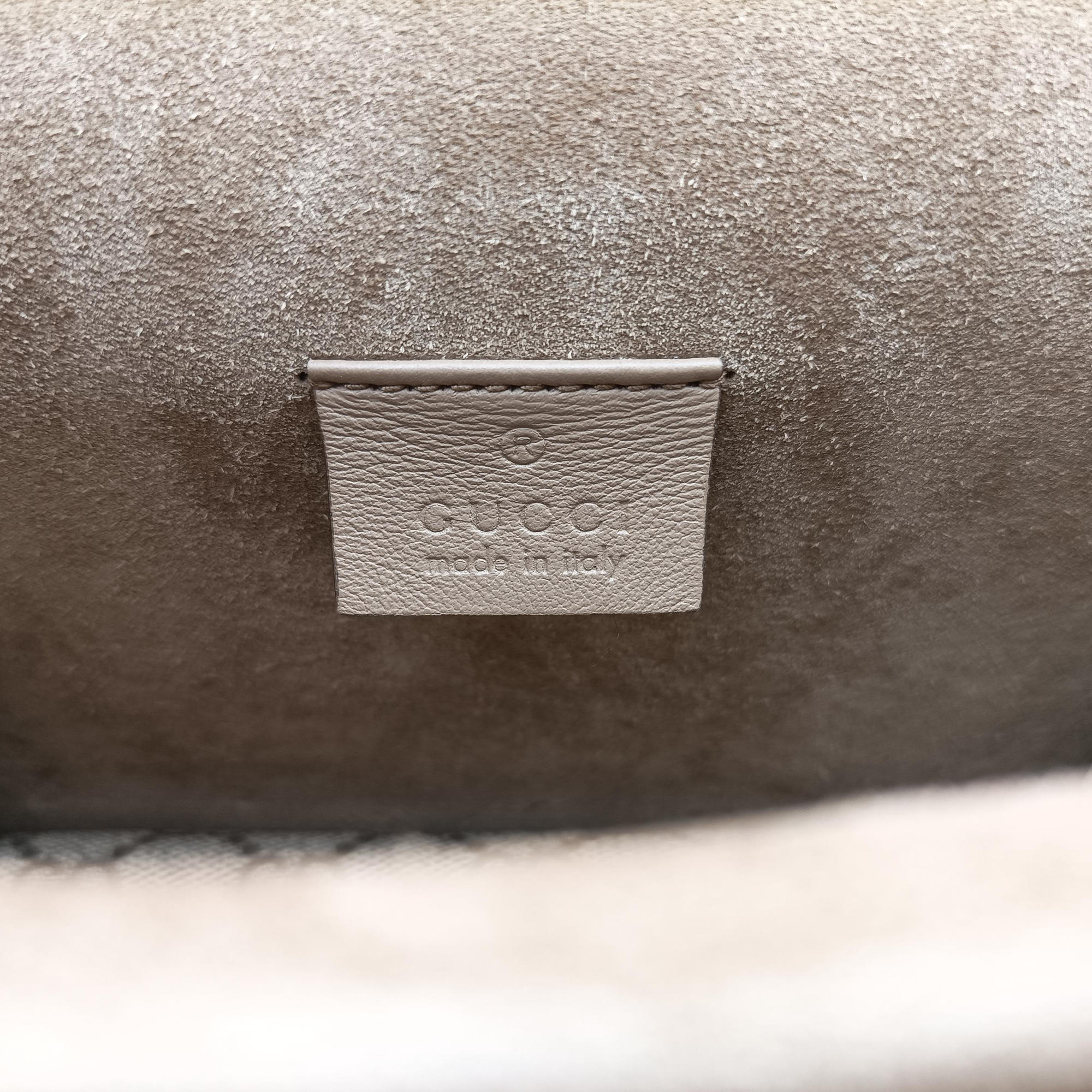 Pre-owned Gucci Dionysus Beige×Brown PVC coated canvas× suede 421970 shoulderbag | stylenewstar