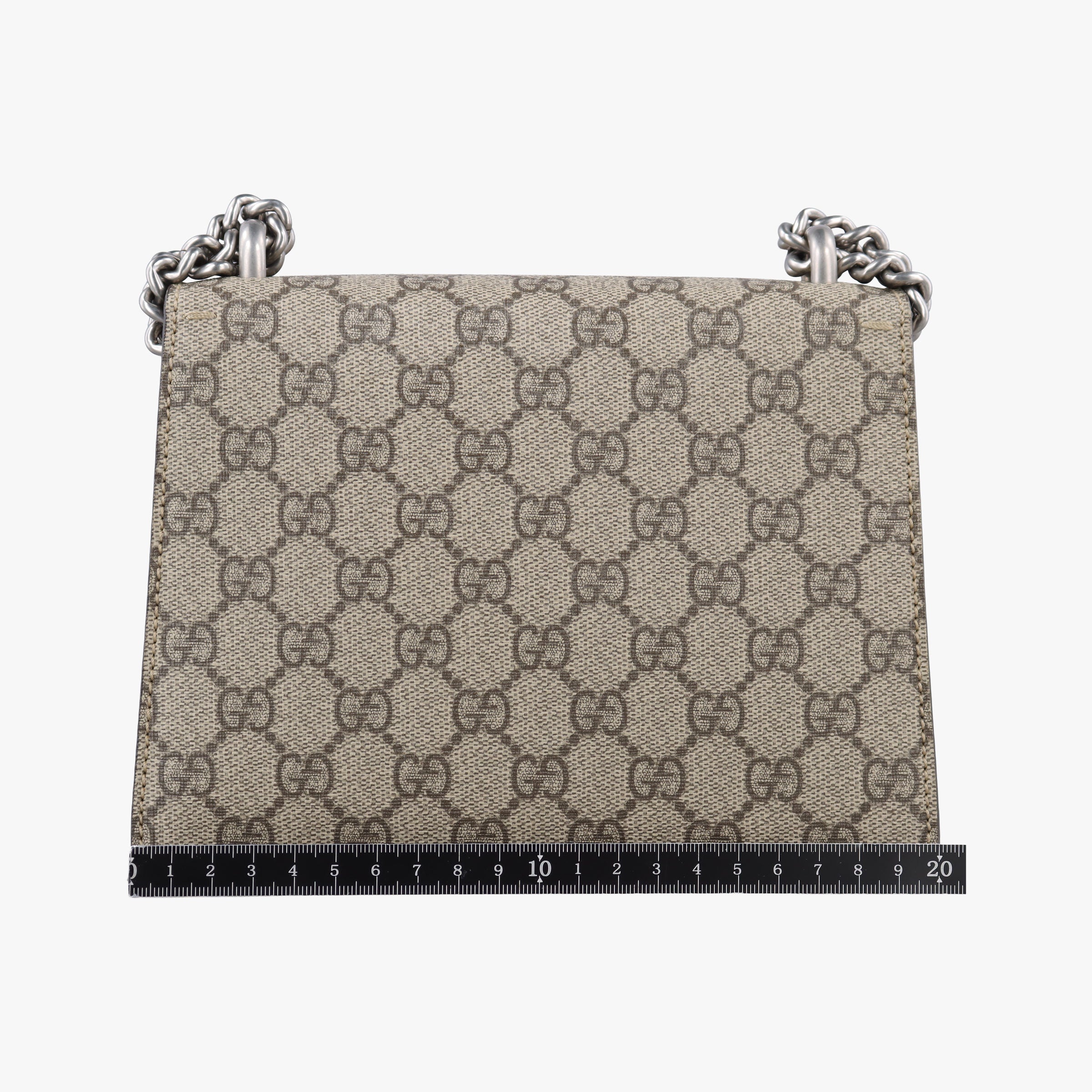 Pre-owned Gucci Dionysus Beige×Brown PVC coated canvas× suede 421970 shoulderbag | stylenewstar
