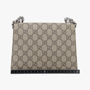 Pre-owned Gucci Dionysus Beige×Brown PVC coated canvas× suede 421970 shoulderbag | stylenewstar