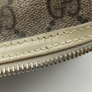 Pre-owned Gucci GG plus Spring Joy GG Supreme BEIGE×WHITE PVC coated canvas 193603 handbag | stylenewstar