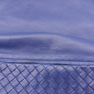 Vintage Bottega Veneta Intrecciato Navy lambskin  shoulderbag | stylenewstar