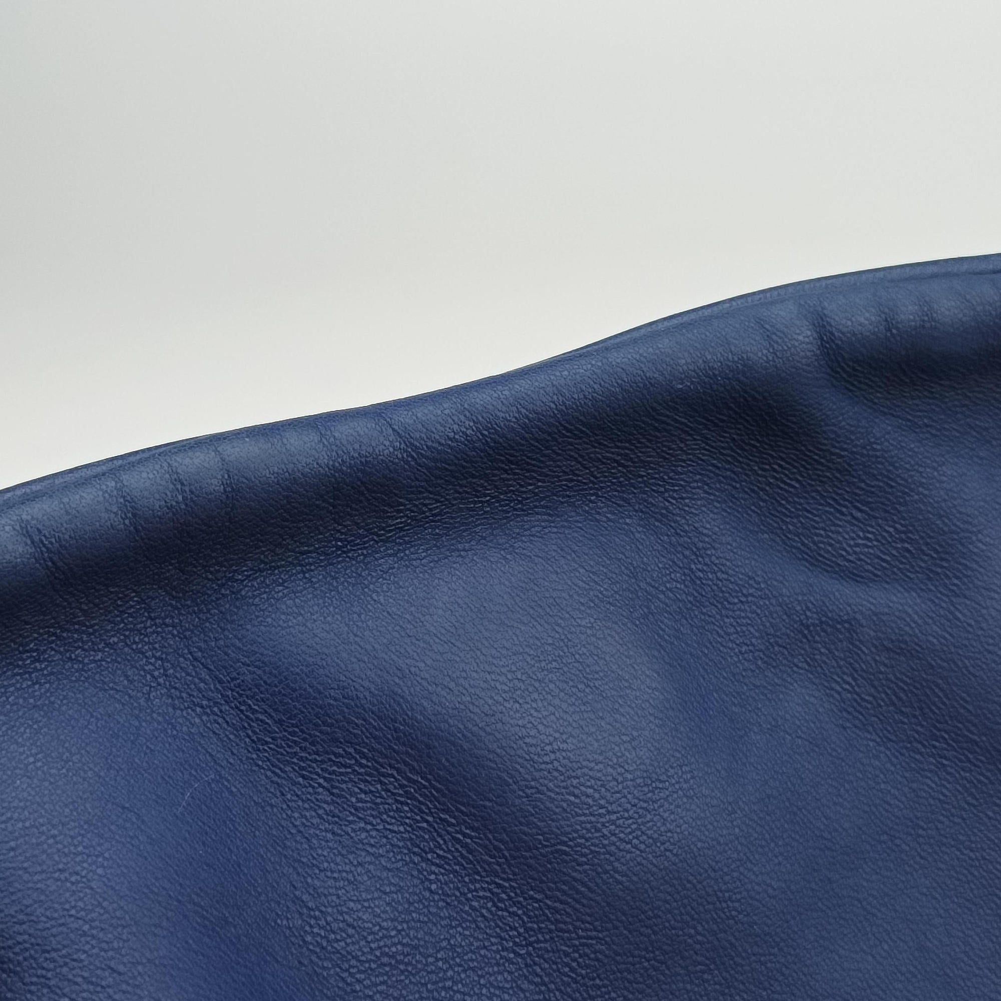 Vintage Bottega Veneta Intrecciato Navy lambskin  shoulderbag | stylenewstar