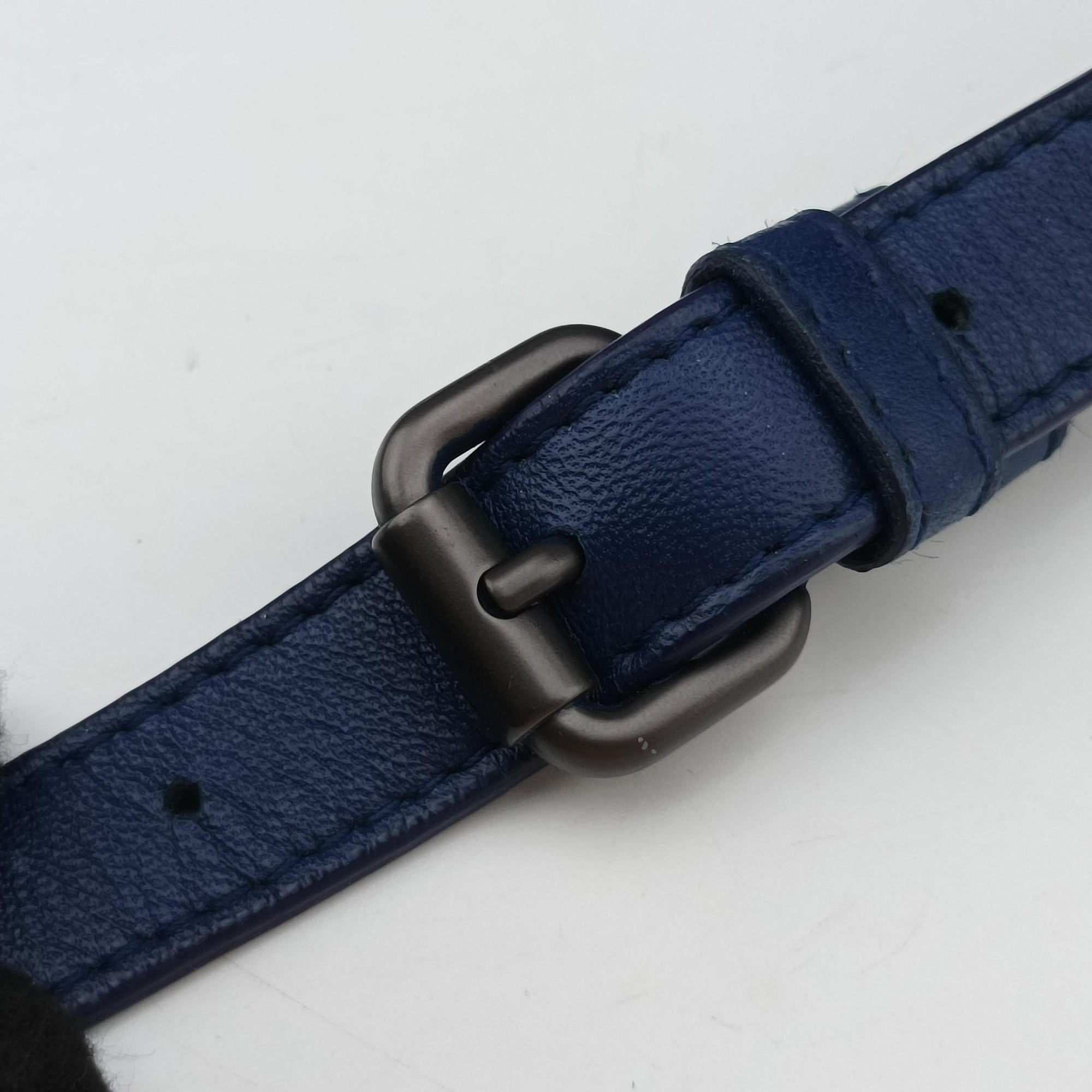 Vintage Bottega Veneta Intrecciato Navy lambskin  shoulderbag | stylenewstar
