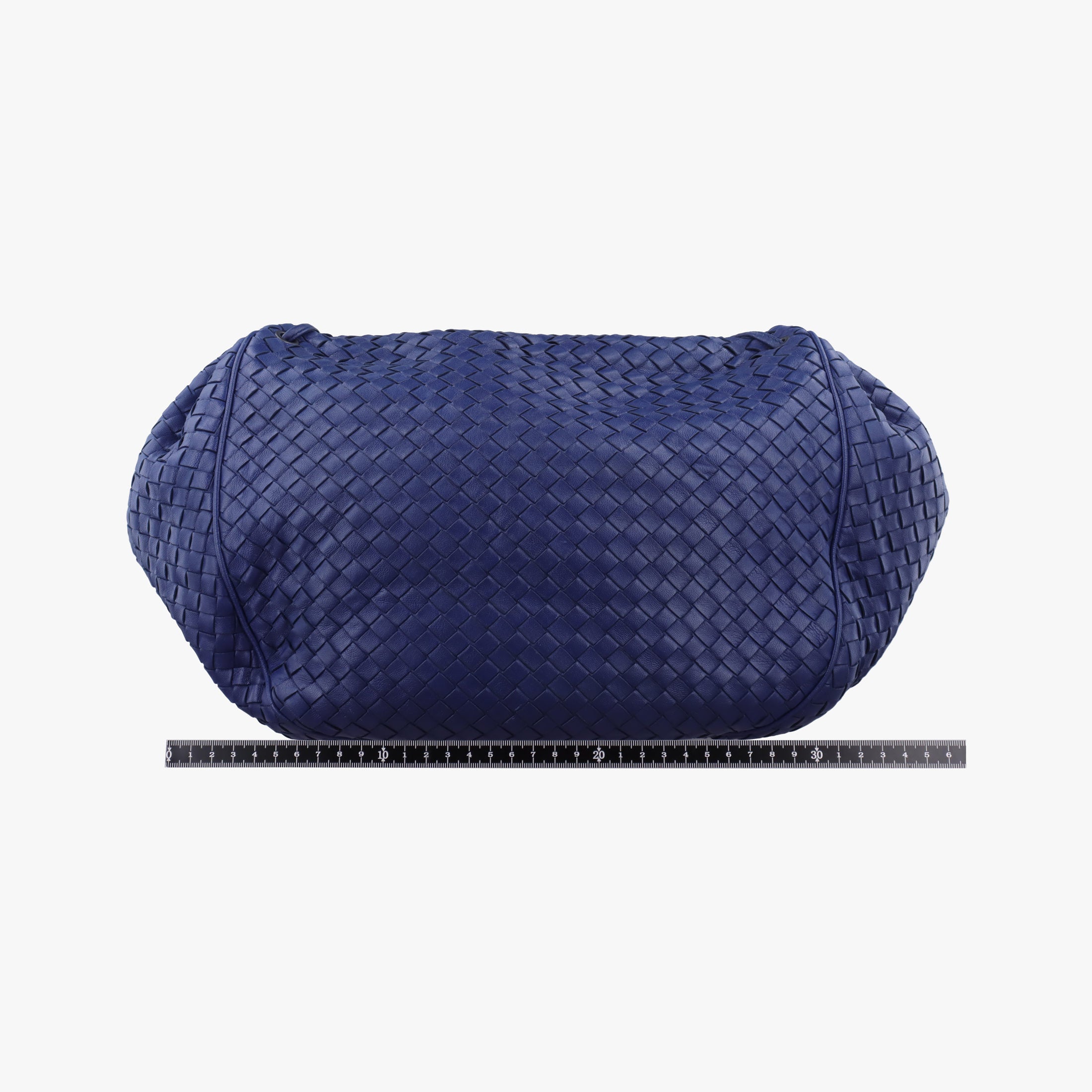 Vintage Bottega Veneta Intrecciato Navy lambskin  shoulderbag | stylenewstar