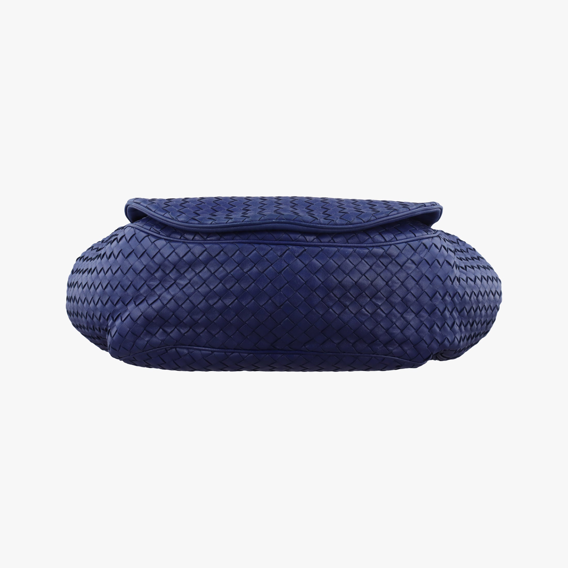 Vintage Bottega Veneta Intrecciato Navy lambskin  shoulderbag | stylenewstar