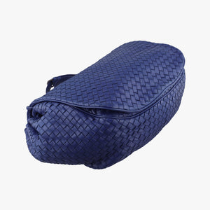 Vintage Bottega Veneta Intrecciato Navy lambskin  shoulderbag | stylenewstar