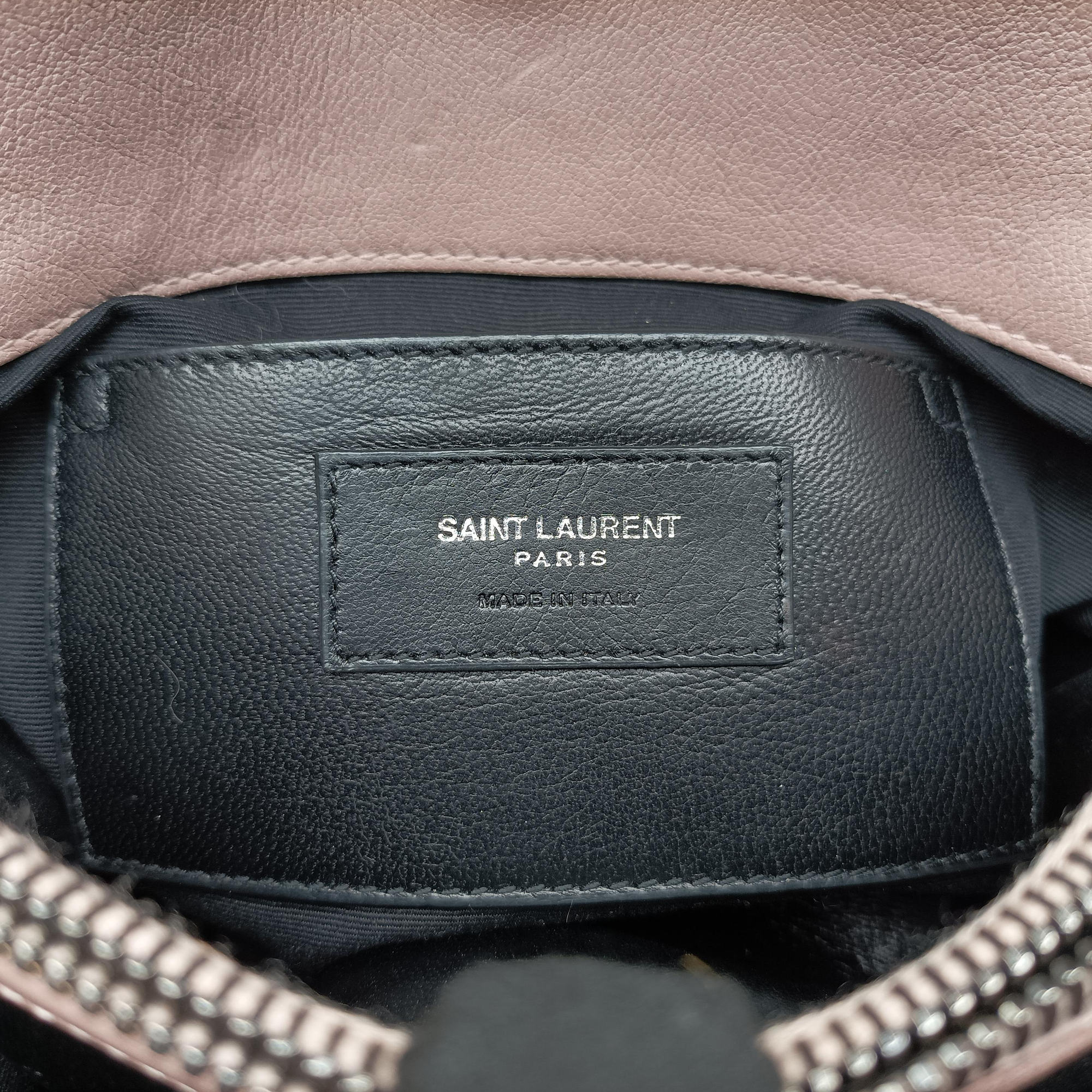 Secondhand Yves Saint Laurent COLLEGE Pink Leather 428056 shoulderbag | stylenewstar
