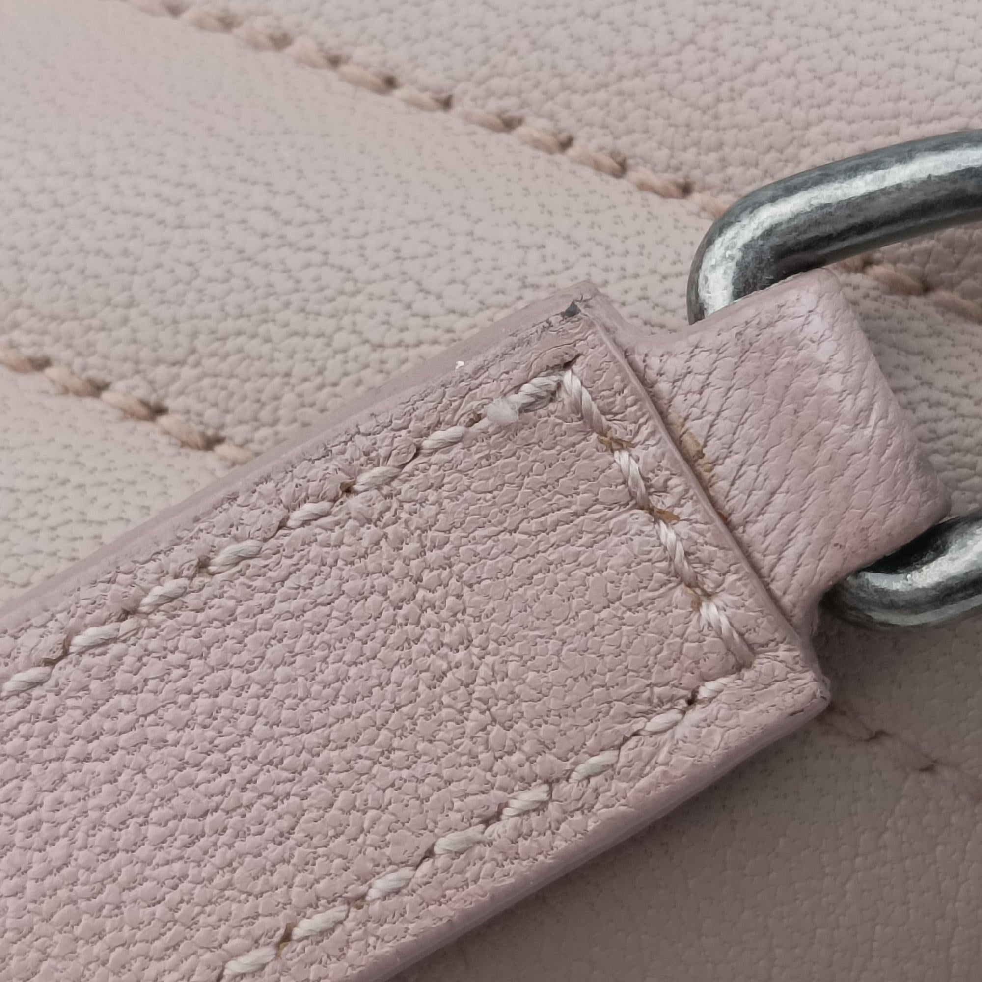 Secondhand Yves Saint Laurent COLLEGE Pink Leather 428056 shoulderbag | stylenewstar