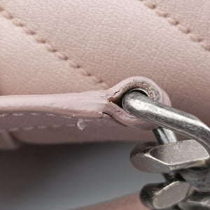 Secondhand Yves Saint Laurent COLLEGE Pink Leather 428056 shoulderbag | stylenewstar