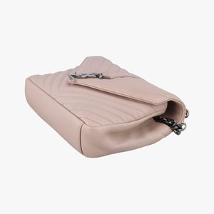 Secondhand Yves Saint Laurent COLLEGE Pink Leather 428056 shoulderbag | stylenewstar