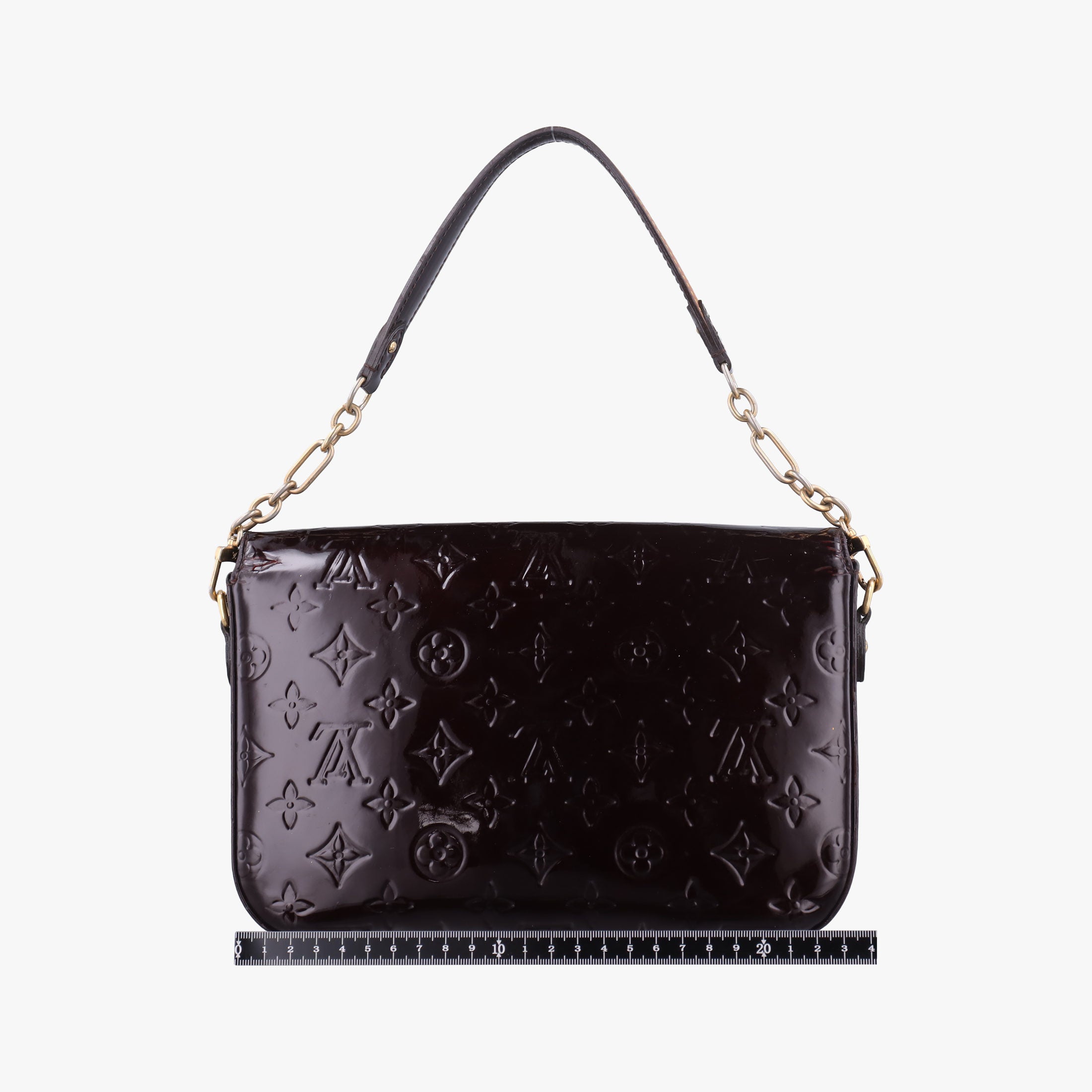 Pre-owned Louis Vuitton RODEO DRIVE AMARANTE Vernis M93598 shoulderbag | stylenewstar