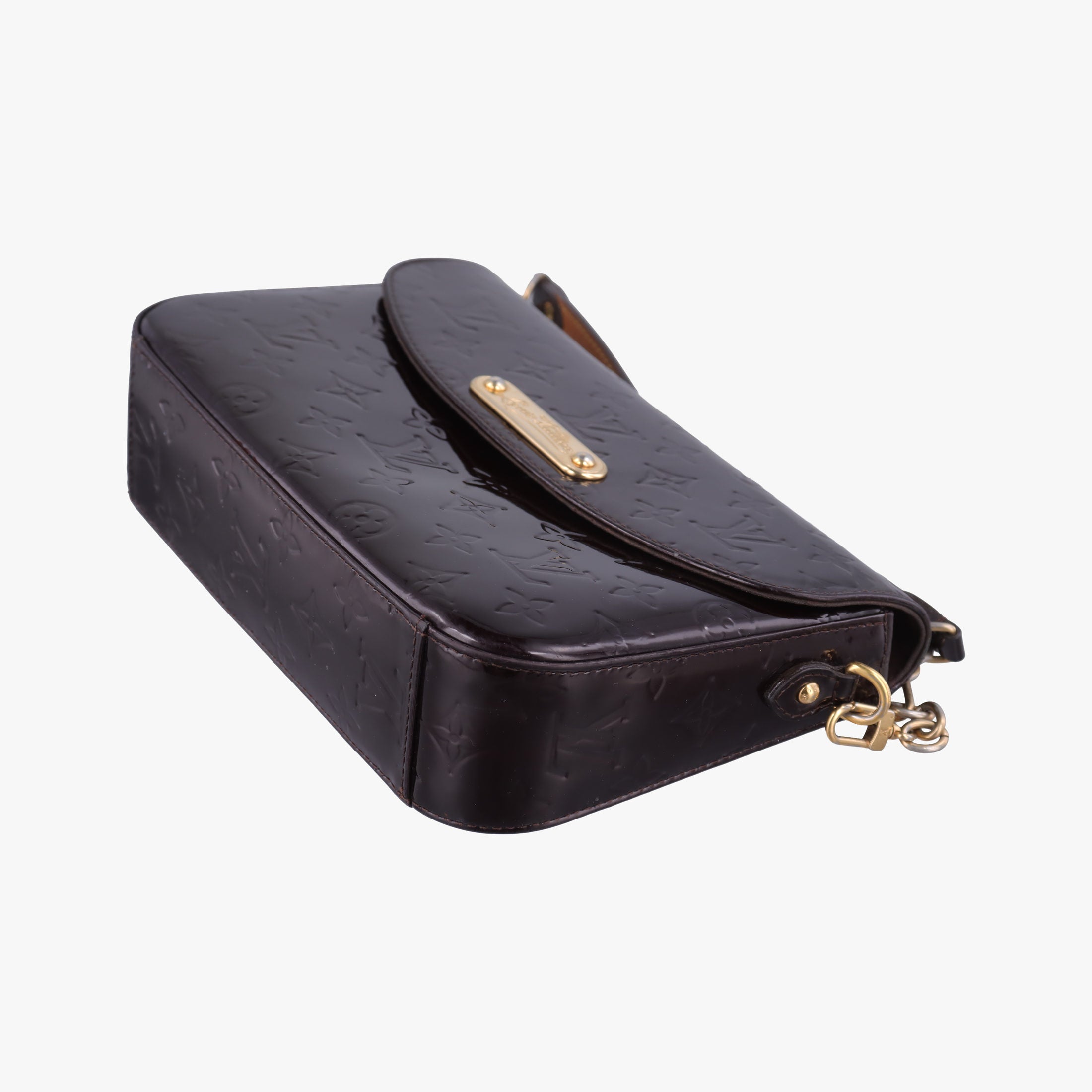 Pre-owned Louis Vuitton RODEO DRIVE AMARANTE Vernis M93598 shoulderbag | stylenewstar