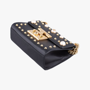 Vintage Gucci Padlock Black Leather 432182 shoulderbag | stylenewstar