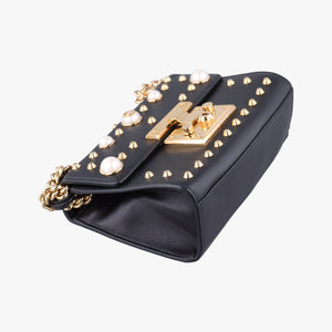 Vintage Gucci Padlock Black Leather 432182 shoulderbag | stylenewstar