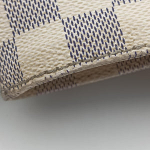 Pre-owned Louis Vuitton Plein Soleil Cabas PM AZUR Damier Canvas N41179 handbag | stylenewstar