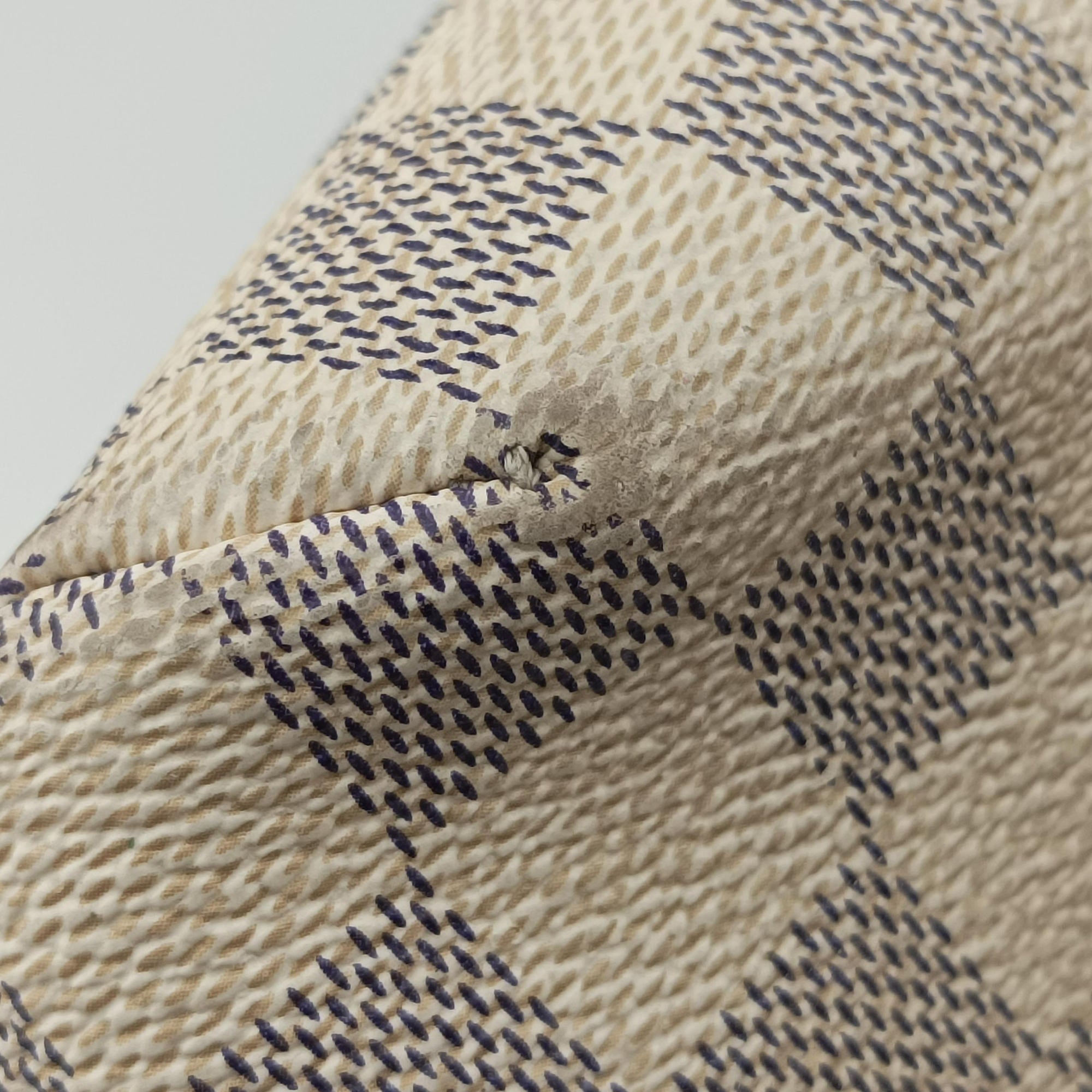 Pre-owned Louis Vuitton Plein Soleil Cabas PM AZUR Damier Canvas N41179 handbag | stylenewstar