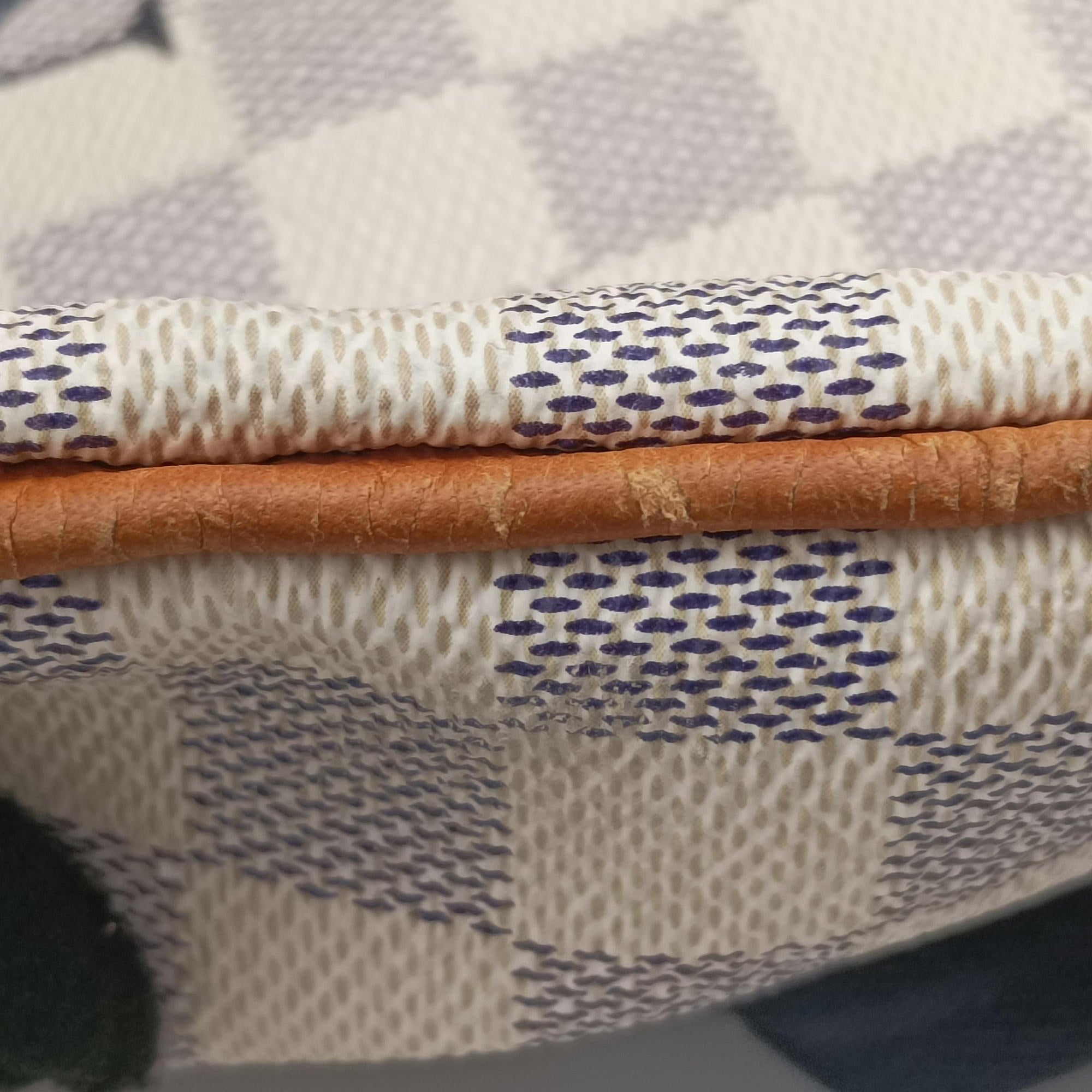 Pre-owned Louis Vuitton Plein Soleil Cabas PM AZUR Damier Canvas N41179 handbag | stylenewstar