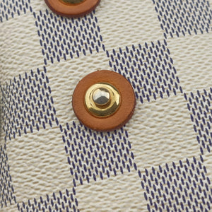 Pre-owned Louis Vuitton Plein Soleil Cabas PM AZUR Damier Canvas N41179 handbag | stylenewstar