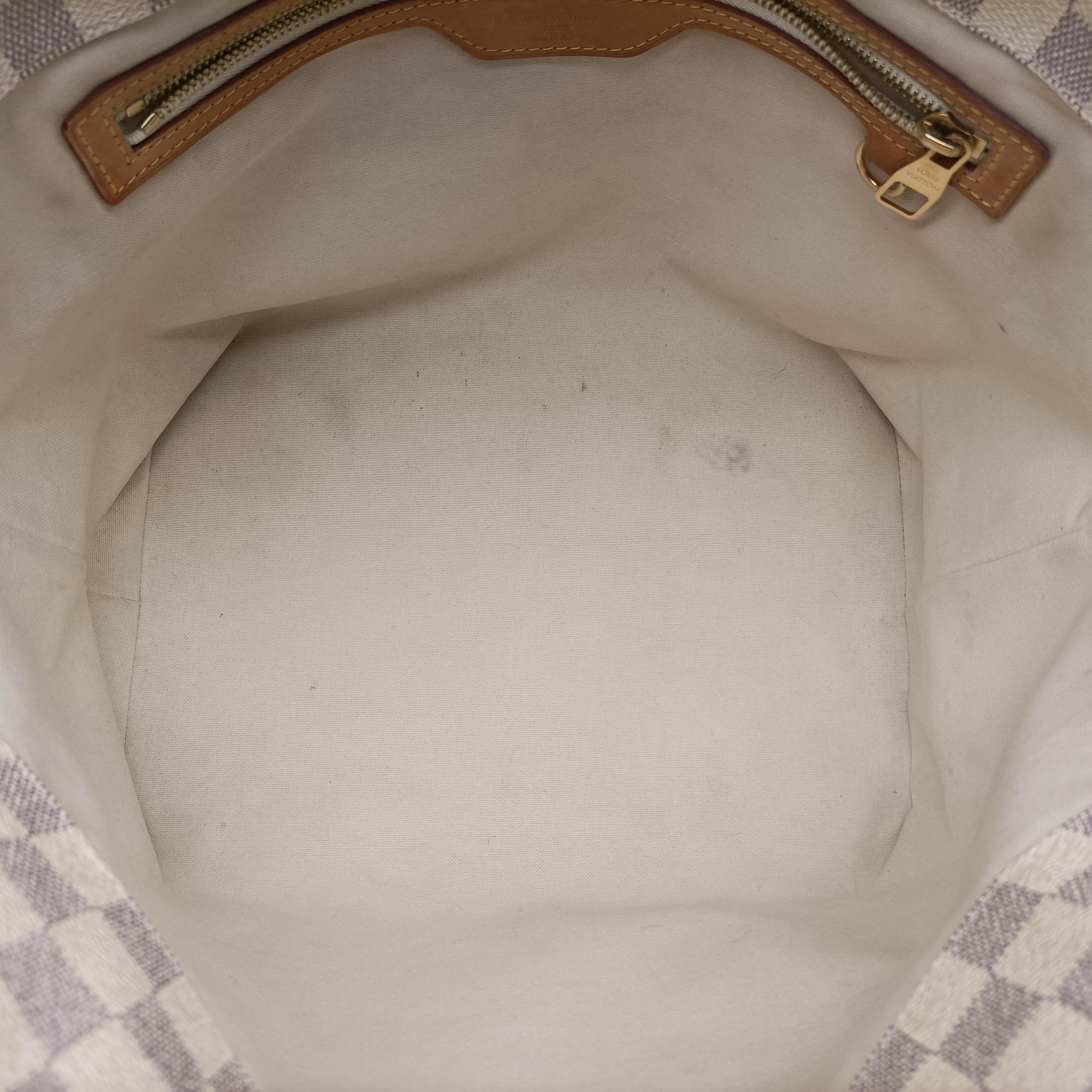 Pre-owned Louis Vuitton Plein Soleil Cabas PM AZUR Damier Canvas N41179 handbag | stylenewstar