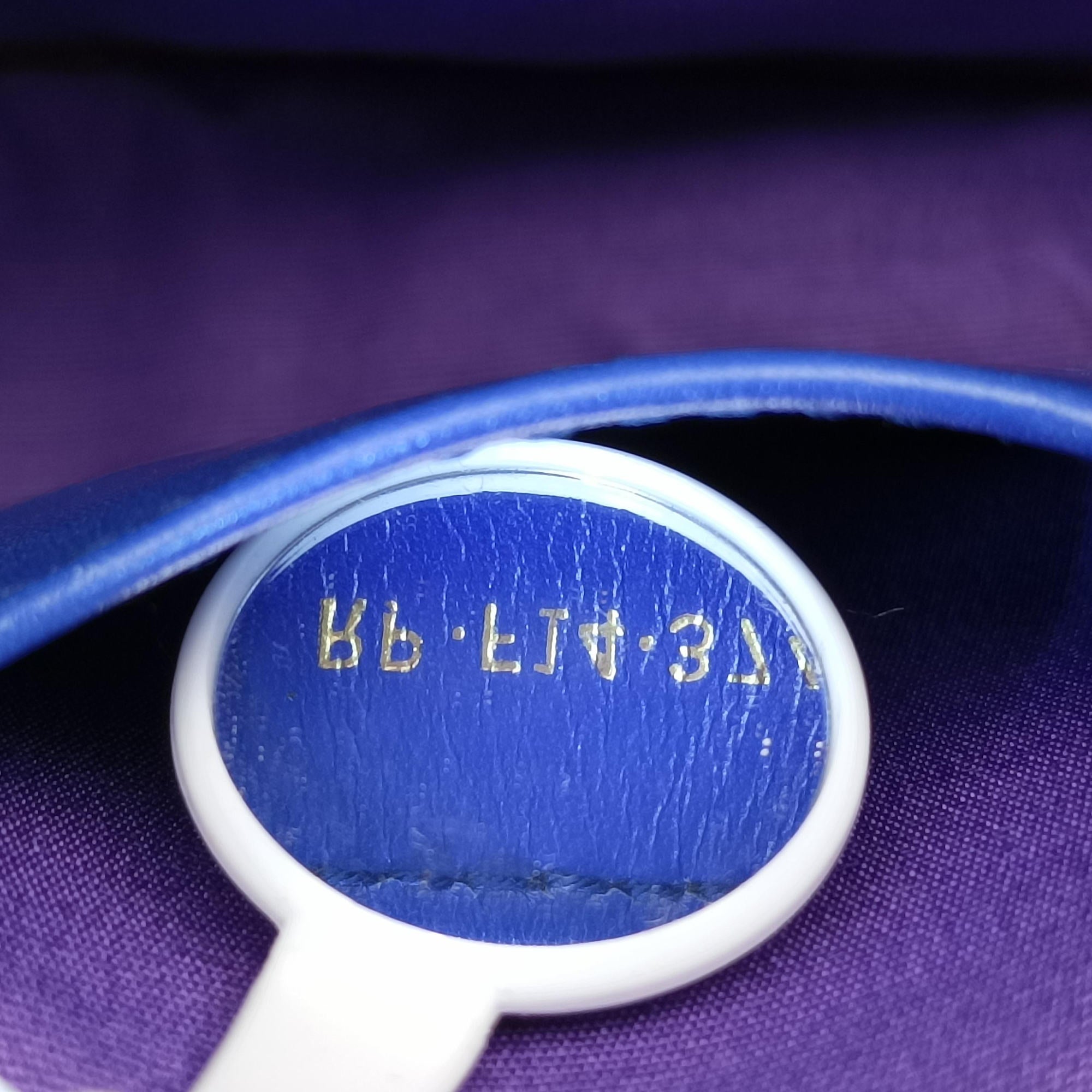 Secondhand Bvlgari SERPENTI FOREVER Blue leather  shoulderbag | stylenewstar