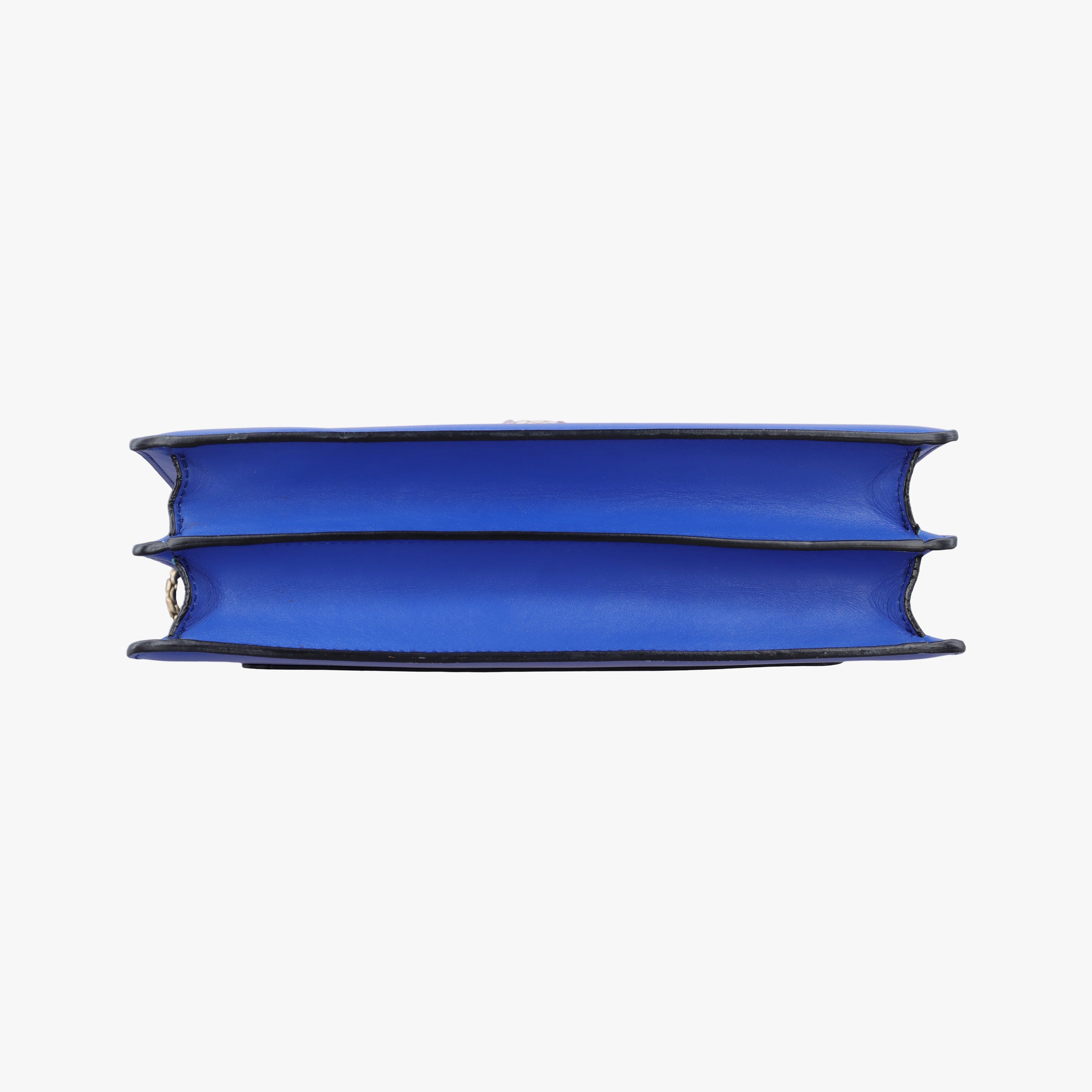 Secondhand Bvlgari SERPENTI FOREVER Blue leather  shoulderbag | stylenewstar