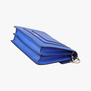 Secondhand Bvlgari SERPENTI FOREVER Blue leather  shoulderbag | stylenewstar
