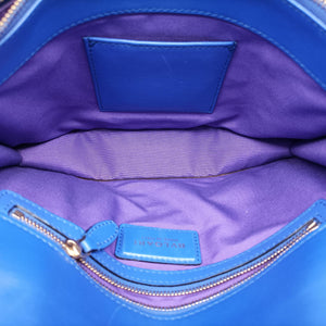 Secondhand Bvlgari SERPENTI FOREVER Blue leather  shoulderbag | stylenewstar