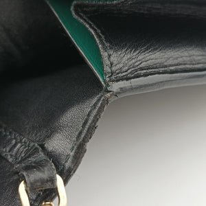 Pre-owned Bvlgari SERPENTI FOREVER Black Leather  shoulderbag | stylenewstar