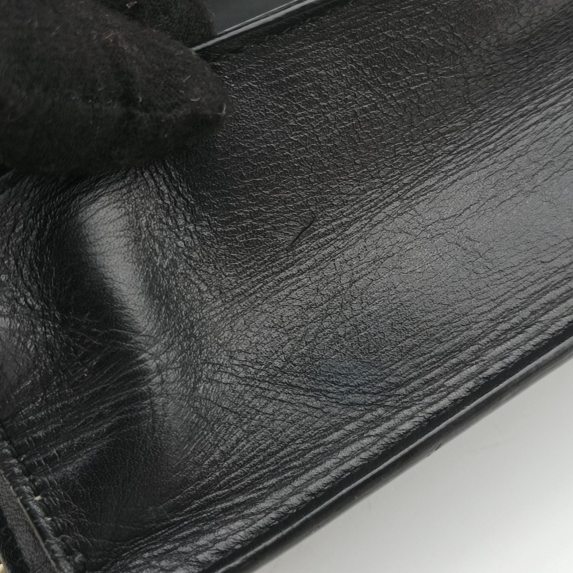 Pre-owned Bvlgari SERPENTI FOREVER Black Leather  shoulderbag | stylenewstar