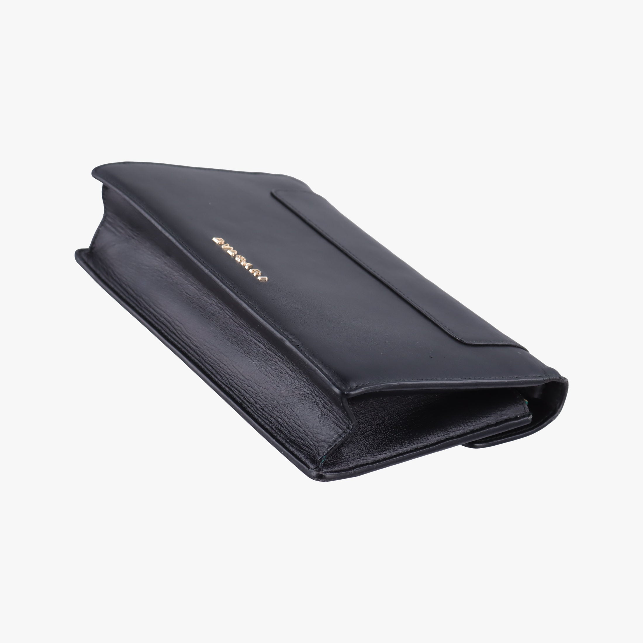 Pre-owned Bvlgari SERPENTI FOREVER Black Leather  shoulderbag | stylenewstar