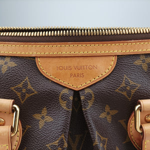 Vintage Louis Vuitton PALERMO GM brown Monogram Canvas M40146 shoulderbag | stylenewstar