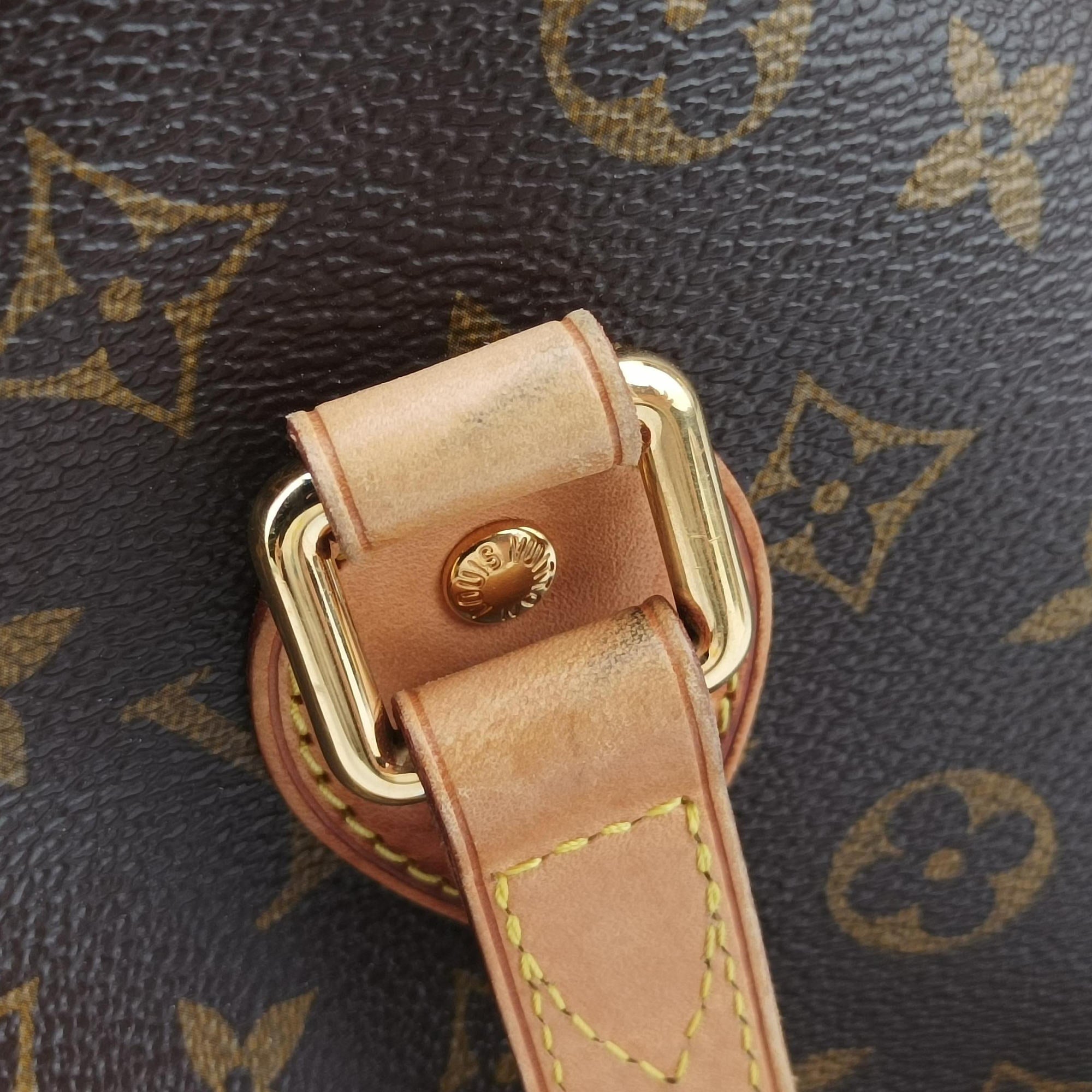Vintage Louis Vuitton PALERMO GM brown Monogram Canvas M40146 shoulderbag | stylenewstar