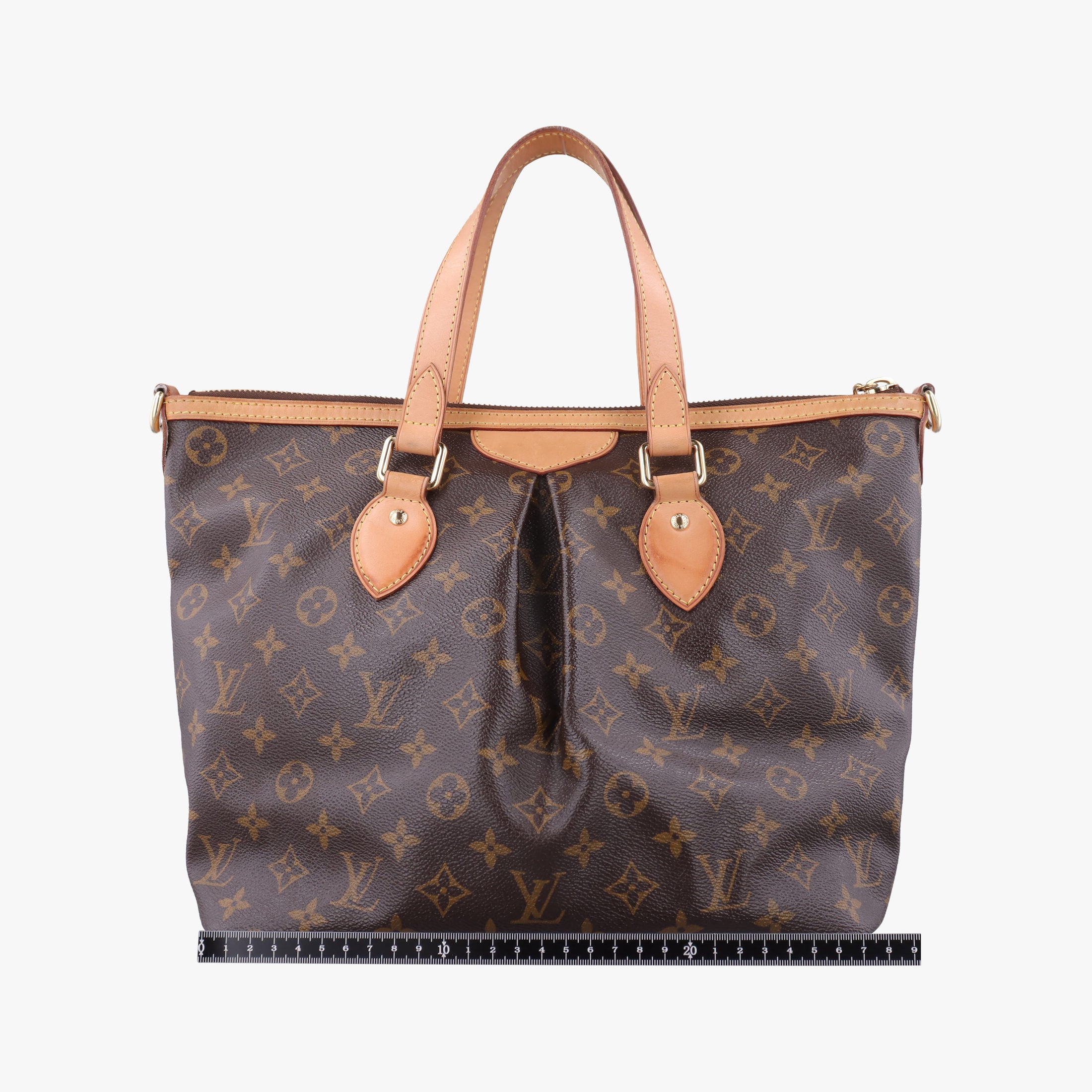 Vintage Louis Vuitton PALERMO GM brown Monogram Canvas M40146 shoulderbag | stylenewstar