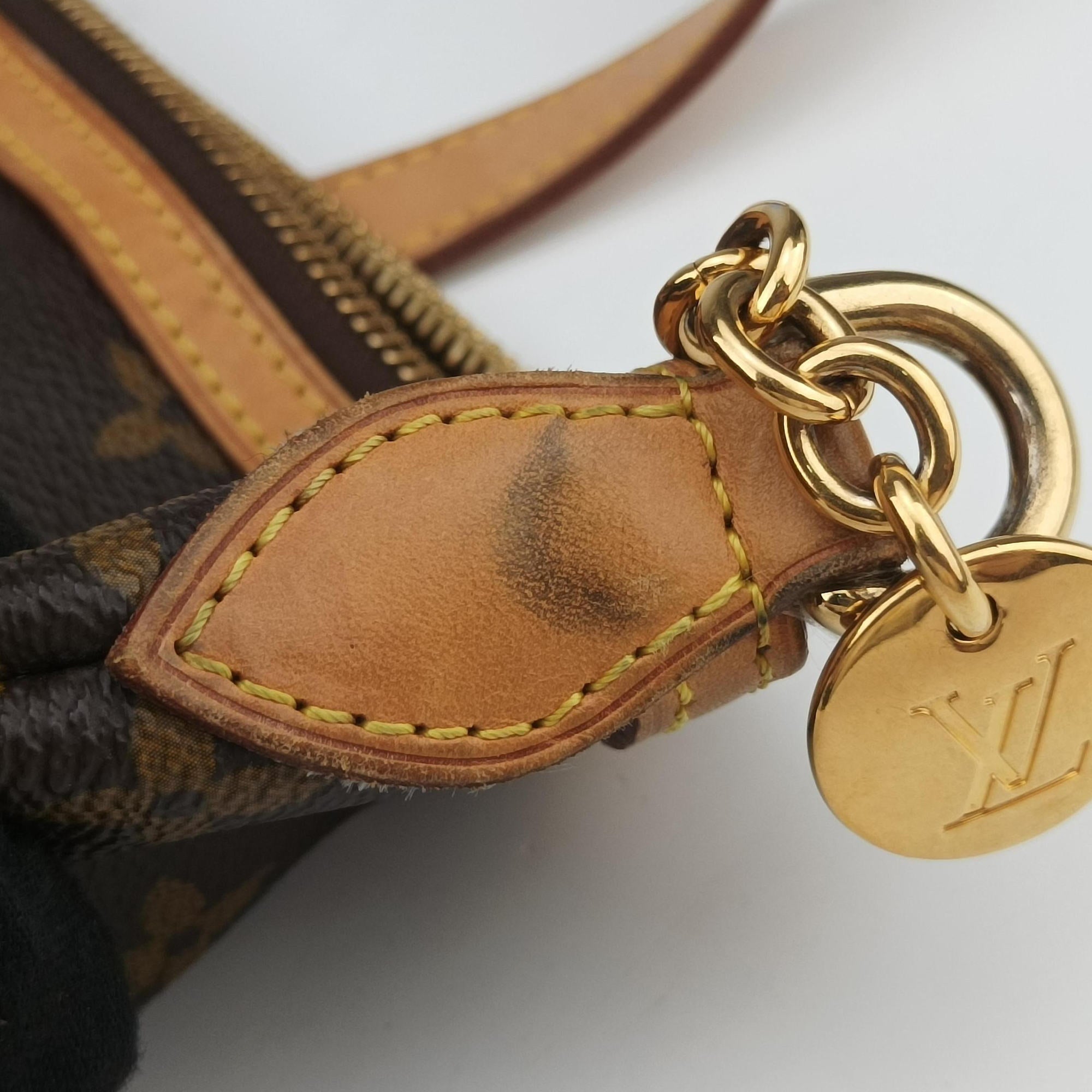 Vintage Louis Vuitton PALERMO GM brown Monogram Canvas M40146 shoulderbag | stylenewstar