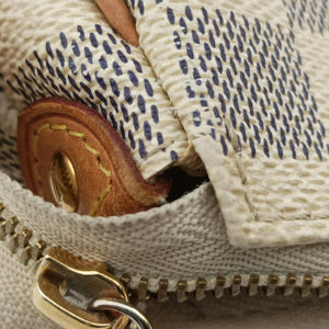Secondhand Louis Vuitton EVA AZUR Damier Canvas N55214 handbag | stylenewstar