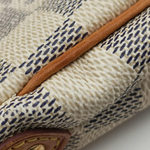 Secondhand Louis Vuitton EVA AZUR Damier Canvas N55214 handbag | stylenewstar