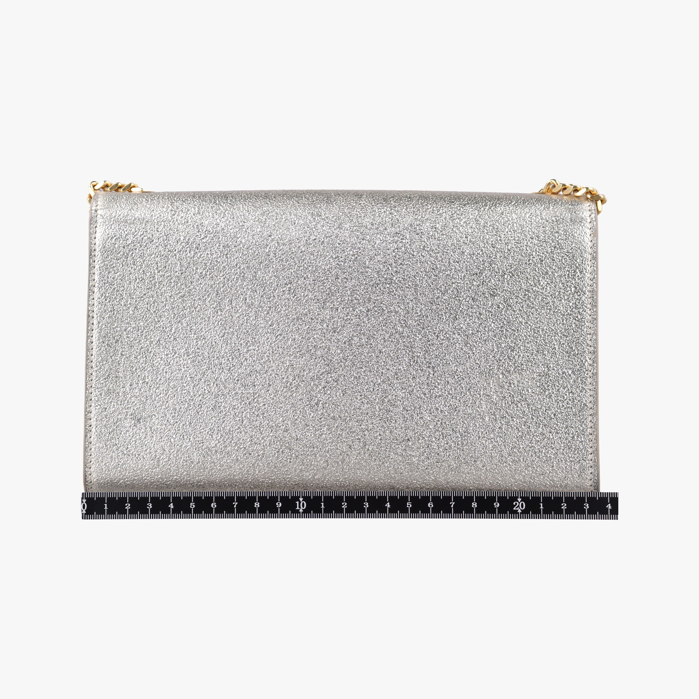 Pre-owned Yves Saint Laurent KATE Golden Leather 364021 shoulderbag | stylenewstar