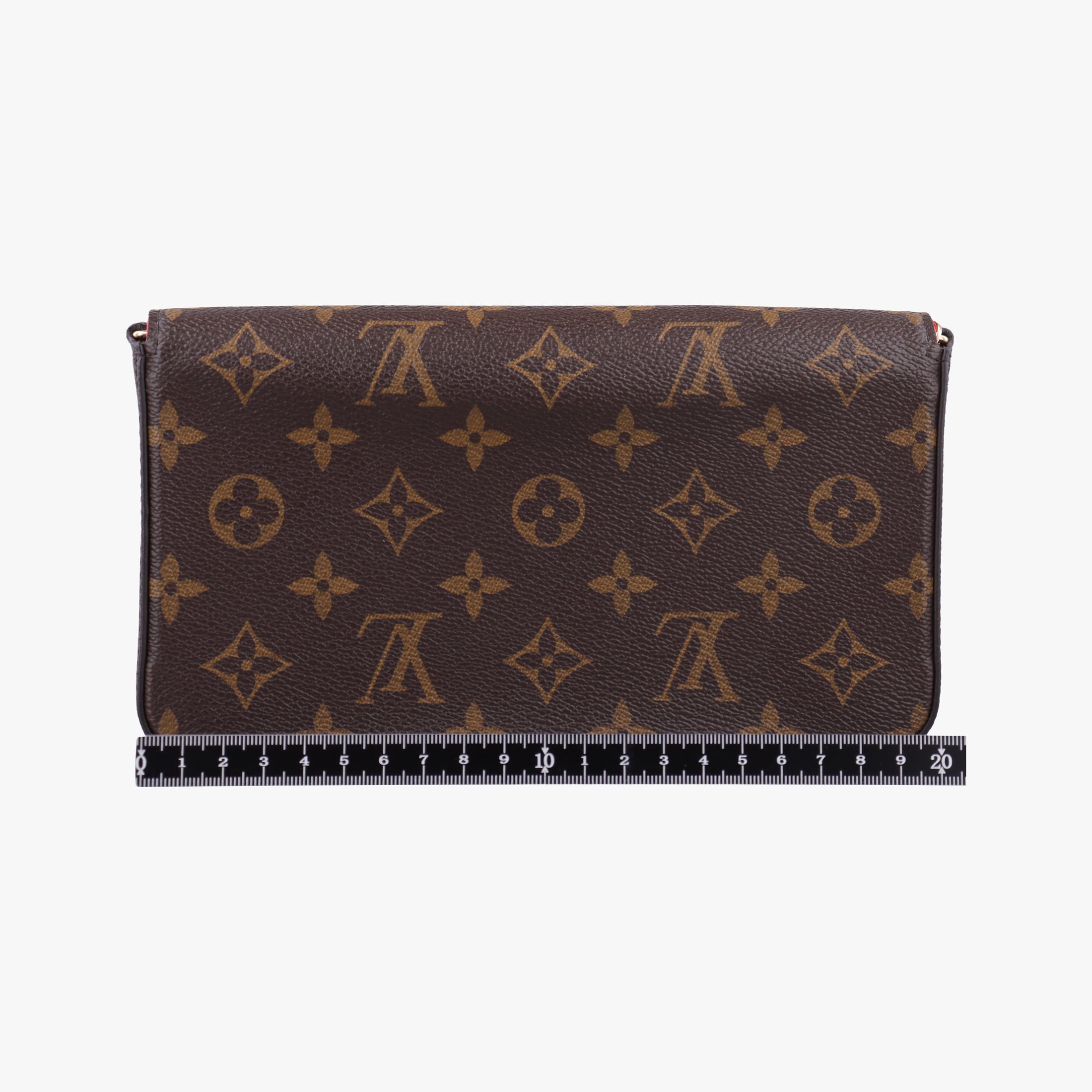 Pre-owned Louis Vuitton 2022 Christmas Animation China Chengdu Pochette Felicie Brown×multi Monogram Coated Canvas  crossbodybag | stylenewstar