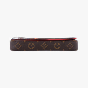 Pre-owned Louis Vuitton 2022 Christmas Animation China Chengdu Pochette Felicie Brown×multi Monogram Coated Canvas  crossbodybag | stylenewstar
