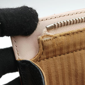 Secondhand Fendi Demi Jour Red × Brown Leather 8BT222 shoulderbag | stylenewstar