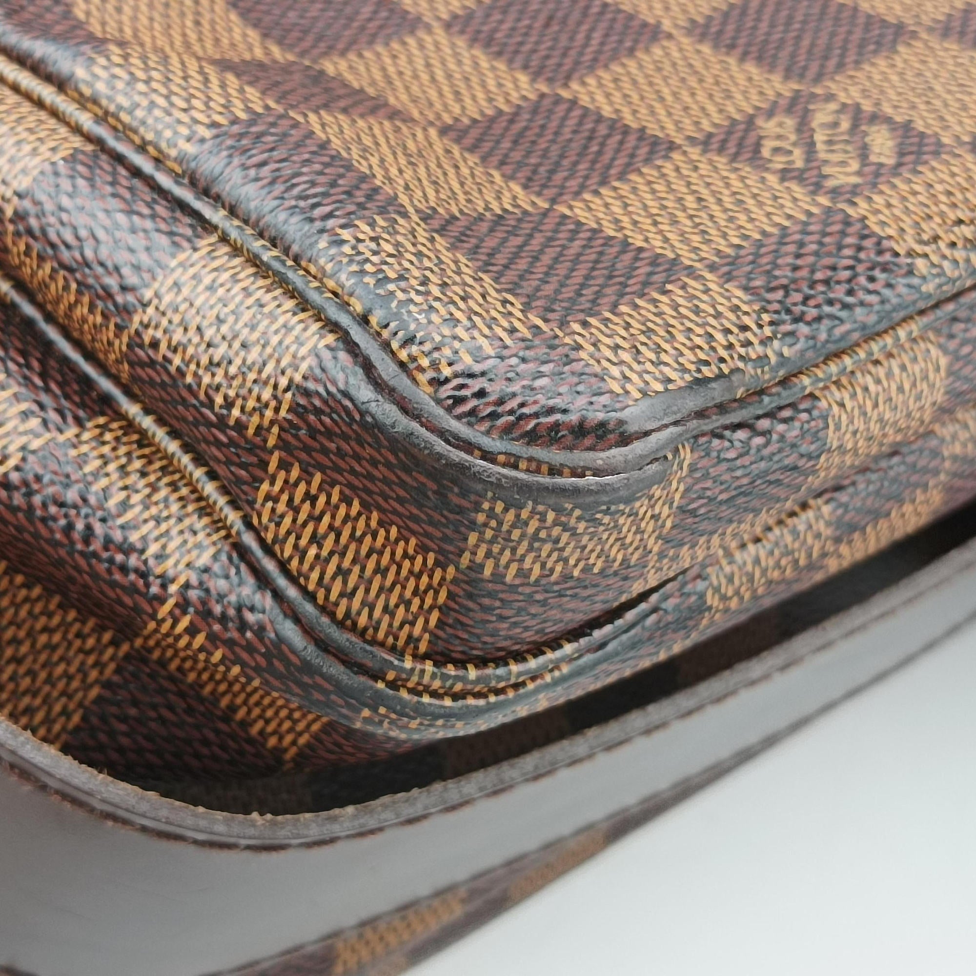 Pre-owned Louis Vuitton NAVIGLIO EBENE Damier Canvas N45255 shoulderbag | stylenewstar