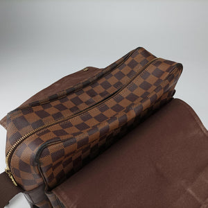 Pre-owned Louis Vuitton NAVIGLIO EBENE Damier Canvas N45255 shoulderbag | stylenewstar