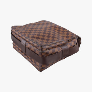 Pre-owned Louis Vuitton NAVIGLIO EBENE Damier Canvas N45255 shoulderbag | stylenewstar