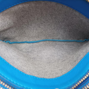 Pre-owned Celine TRIO Blue Leather  shoulderbag | stylenewstar