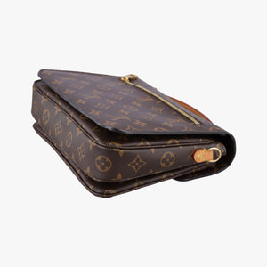 Pre-owned Louis Vuitton Pochette Metis MM Brown Monogram Canvas M44875 shoulderbag | stylenewstar
