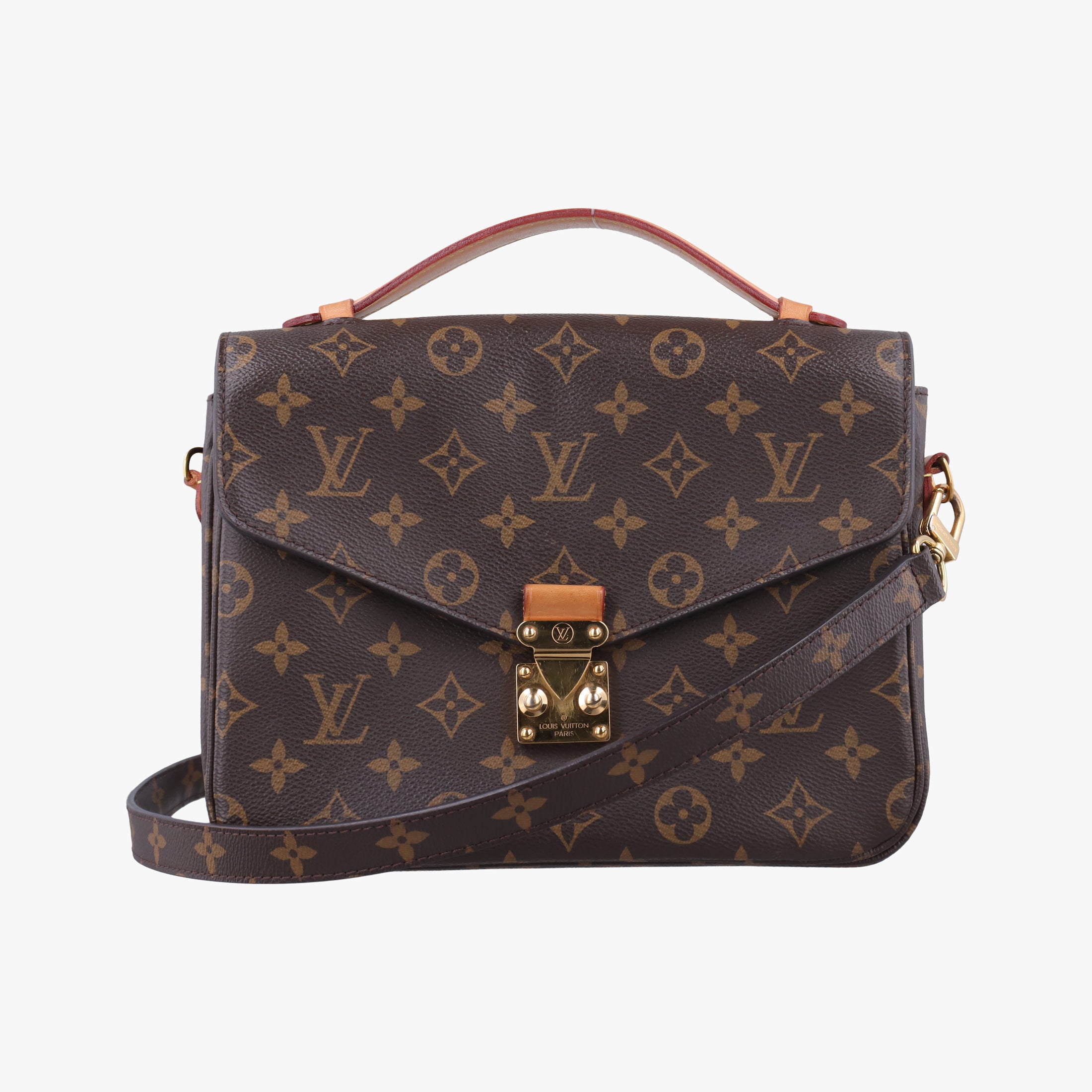 Secondhand Louis Vuitton Pochette Metis MM Brown Monogram Canvas M44875 shoulderbag | stylenewstar