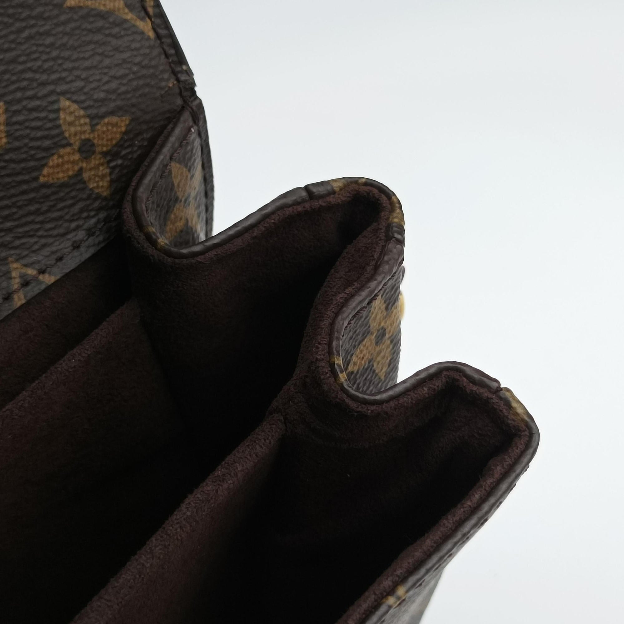 Secondhand Louis Vuitton Pochette Metis MM Brown Monogram Canvas M44875 shoulderbag | stylenewstar