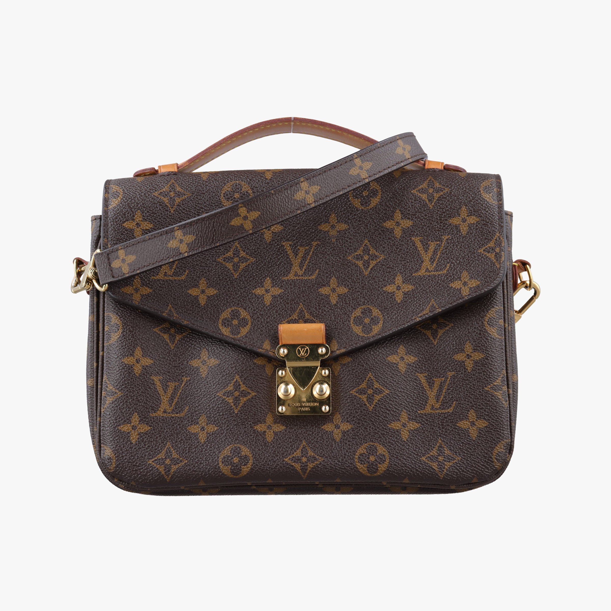 Pre-owned Louis Vuitton Pochette Metis MM Brown Monogram Canvas M44875 shoulderbag | stylenewstar