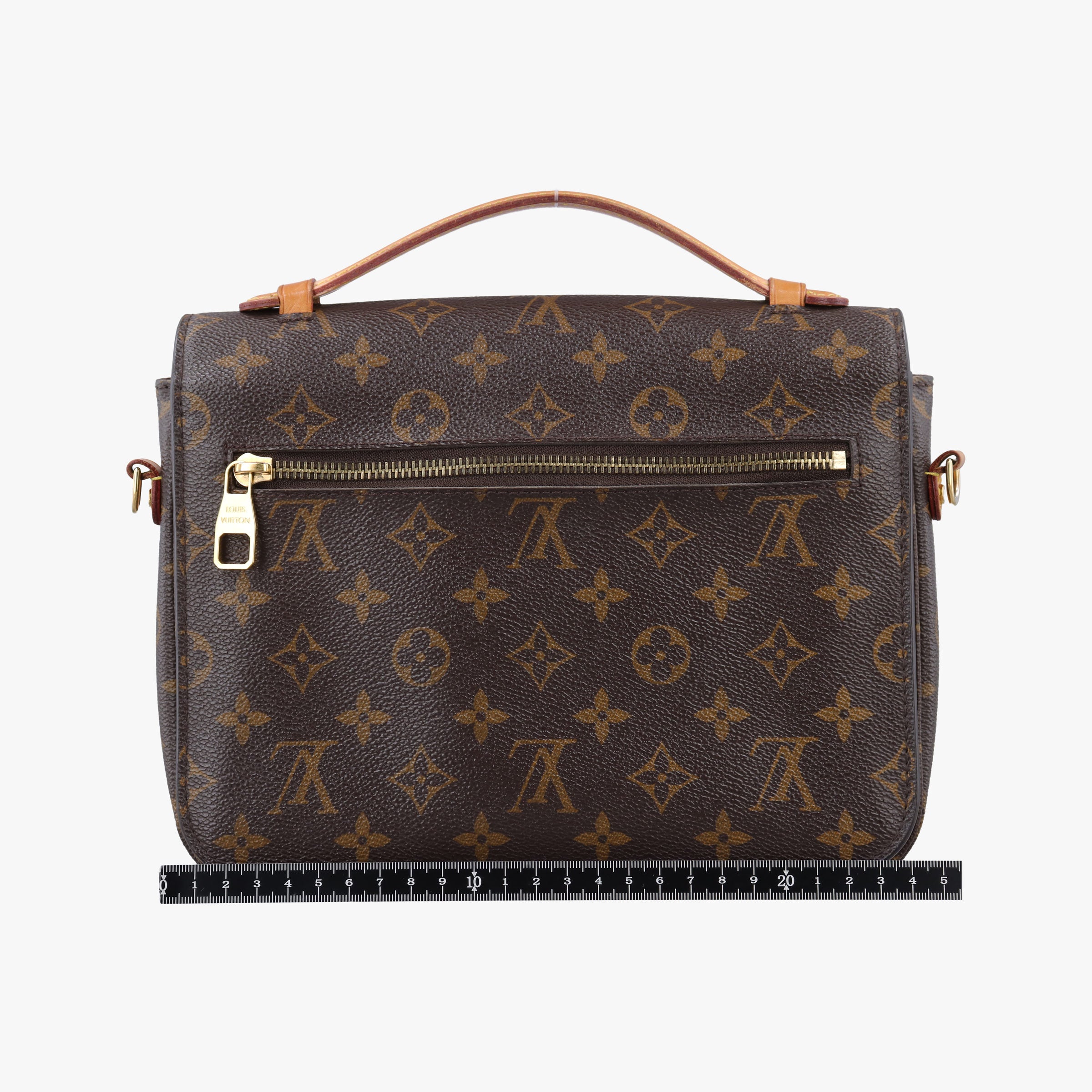 Pre-owned Louis Vuitton Pochette Metis MM Brown Monogram Canvas M44875 shoulderbag | stylenewstar